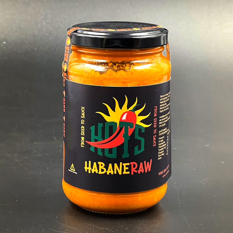 Habanero Paste - Habaneraw (Red - Yellow - Orange)