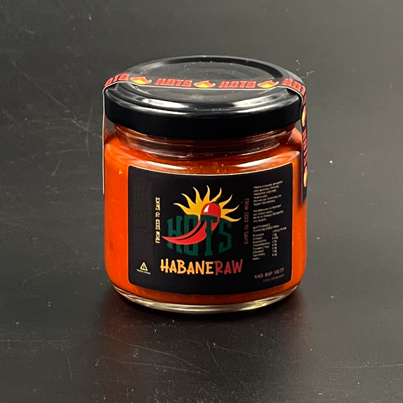 Habanero Paste - Habaneraw (Red - Yellow - Orange)