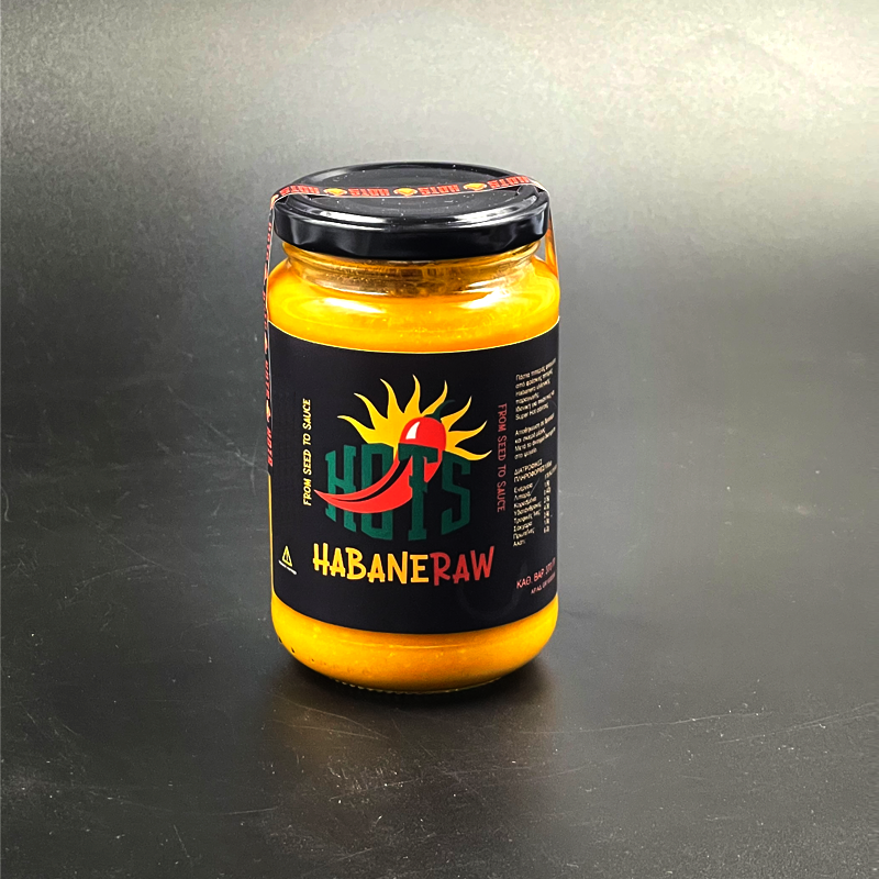 Habanero Paste - Habaneraw (Red - Yellow - Orange)